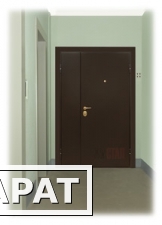 Фото Тамбурная дверь СТАЛ-35 в двустворчатом исполнении