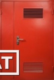 Фото Техническая дверь с вентиляционной рещёткой
