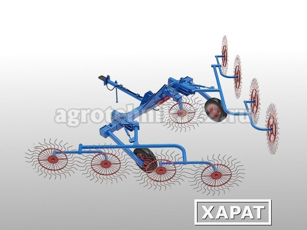 Фото Грабли валковые сеноуборочные ГВС-6У