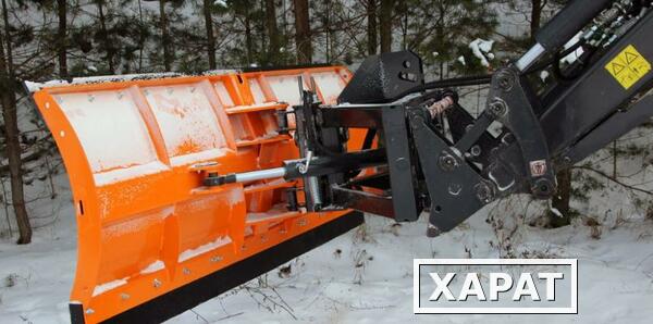 Фото Отвал для уборки снега на фронтальный погрузчик Metal-Fach 2,2 м «LIGHT», механика