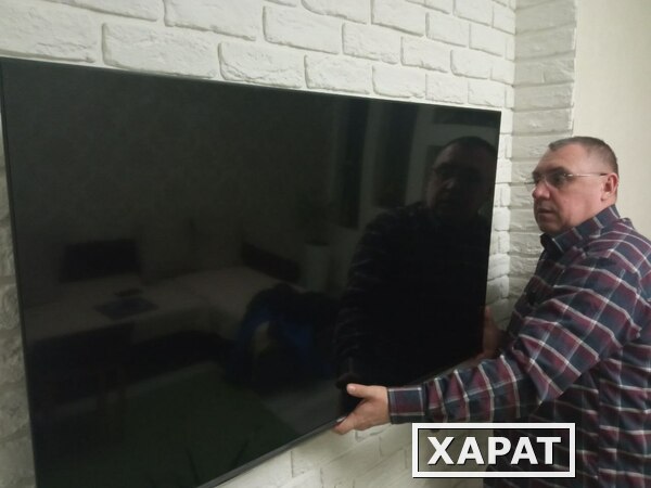 Фото Установка телевизоров на стену в Домодедово