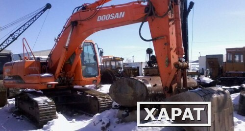 Фото Аренда Экскаватора Doosan 225 на гусеничном ходу с гидромолотом