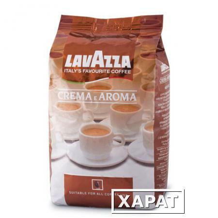 Фото Кофе в зернах LAVAZZA (Лавацца) "Crema e Aroma", натуральный, 1000 г, вакуумная упаковка