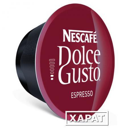 Фото Капсулы для кофемашин NESCAFE Dolce Gusto Espresso, натуральный кофе 16 шт. х 6 г