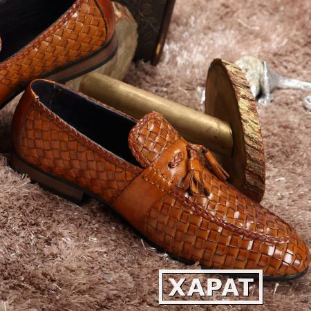 Фото Дуг, парусный спорт Обувь мужская обувь BV, ткацкий бизнес случайные кожаные ботинки Мужские кожаные моды обувь мужская обувь