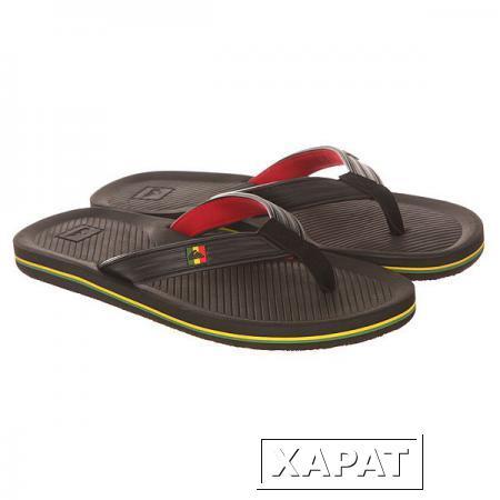 Фото Вьетнамки Quiksilver Haleiwa Deluxe Sndl Xkrg Black/Red/Green