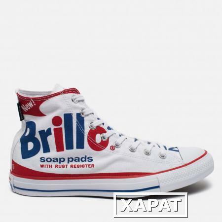 Фото Converse Chuck Taylor All Star Warhol High Top White/Red/Blue