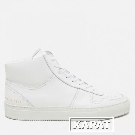 Фото Common Projects B-Ball High Leahter White