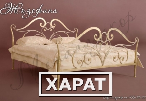 Фото Кованая кровать Жозефина круглая