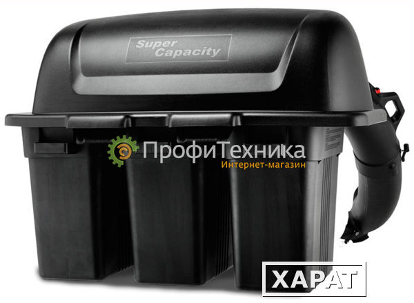 Фото Травосборник 3-х секционный Husqvarna для тракторов с декой  48"/122 см 5825596-01