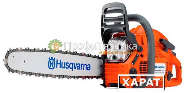 Фото Бензопила Husqvarna 455e Rancher AT II 15" X-TORQ, AutoTune 9705499-15