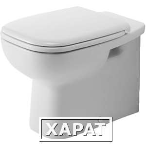 Фото Приставной унитаз Duravit D-Code 21150900002, белый