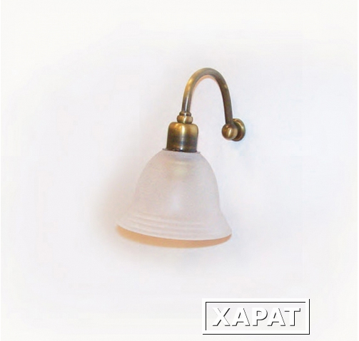 Фото Tiffany World, 325, светильник на зеркало со стеклянным плафоном "колокольчик", цвет лампы
