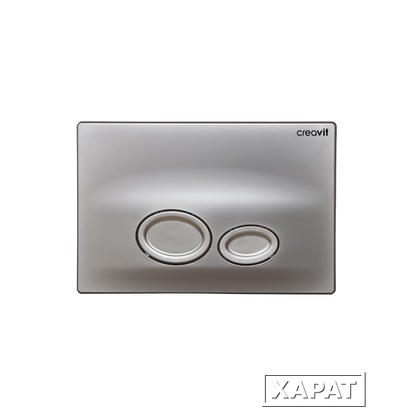 Фото CREAVIT Кнопка для инсталляции DROP матовая хром GP2003.00