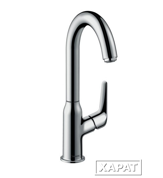 Фото Высокий смеситель для раковины 71126000 Hansgrohe Novus (хром)