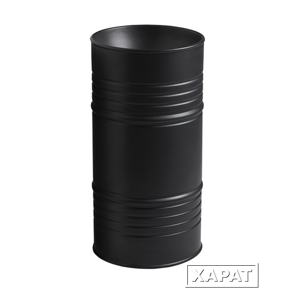 Фото Раковина Kerasan Artwork Barrel 4742K31, 45 x h90 см напольная, слив в пол, черный матовый