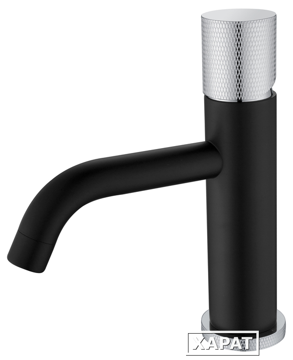 Фото Boheme Stick 121-BCR.2 Смеситель для умыв. низ. BLACK TOUCH CHROME