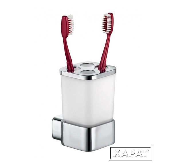 Фото KLUDI ESPRIT 5698205 - Стакан с держателем зубных щеток (хром)