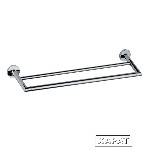 Фото Daniel Accessori Bagno Hilton HIPS978 Держатель полотенец двойной, 60 см, хром