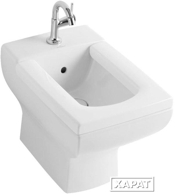 Фото Villeroy&Boch La Belle 544700R1 Биде напольное (альпийский белый)