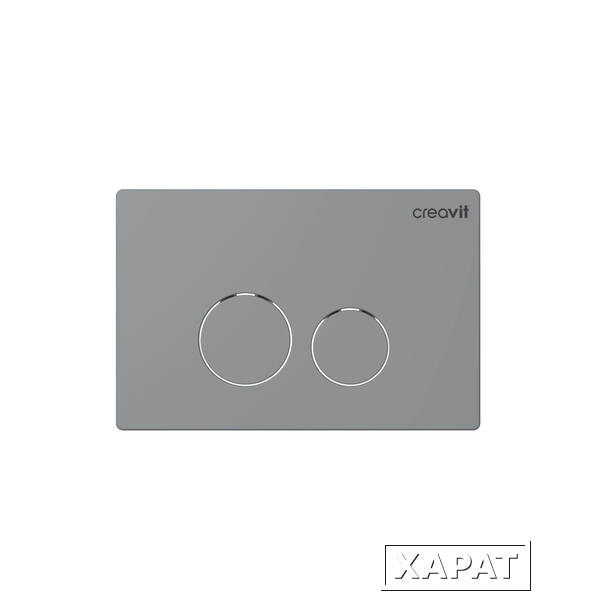 Фото CREAVIT Кнопка для инсталляции TERRA хром матовая GP9003.00