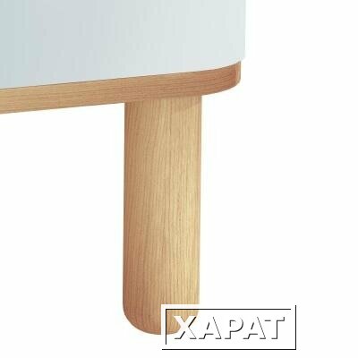 Фото Комплект ножек для мебели Vitra Sento 61069, 4 шт., цвет светлый дуб