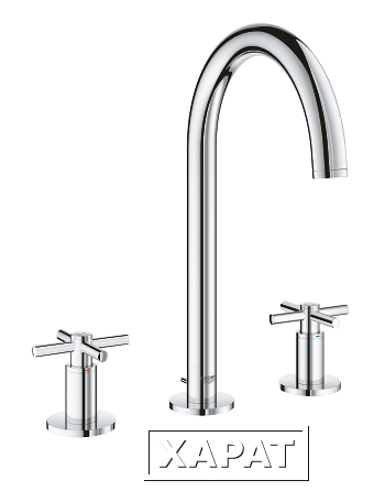 Фото Grohe Atrio 20008003 Смеситель для раковины, на 3 отверстия