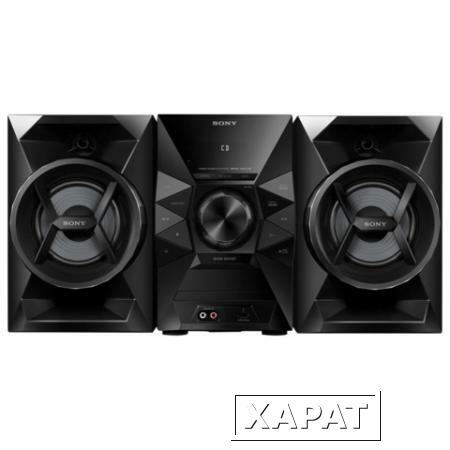 Фото Музыкальный центр SONY MHCECL5, CD, MP3, WMA, USB, AM/FM-тюнер, выходная мощность 120 Вт, черный