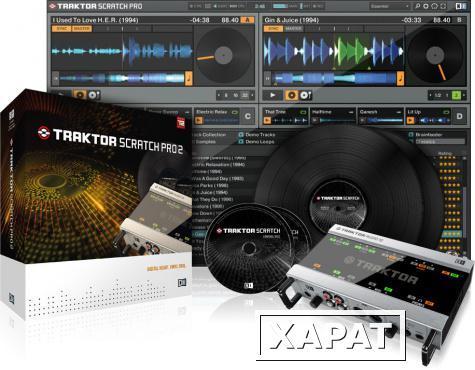 Фото Аудио интерфейс Native Instruments Traktor Scratch Pro 2