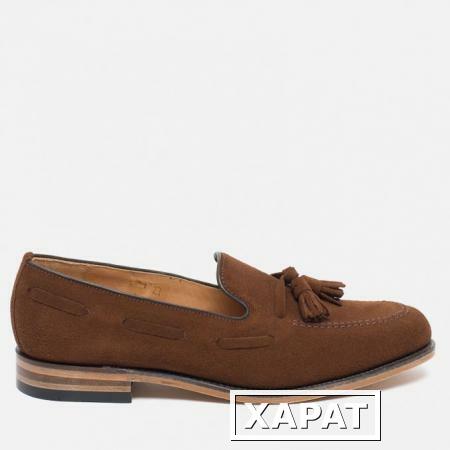 Фото Loake Lincoln Suede Polo Brown