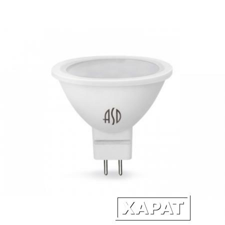 Фото Лампа светодиодная JCDR 5,5 Вт 160-260В GU5.3 3000К ASD (50 Вт аналог лампы накал., 495Лм, теплый белый свет) (4690612002262)