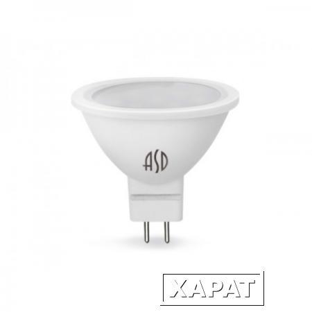 Фото Лампа светодиодная JCDR 5.5 Вт 160-260В GU5.3 3000К ASD (50 Вт аналог лампы накал., 495Лм, теплый белый свет) (4690612002262)