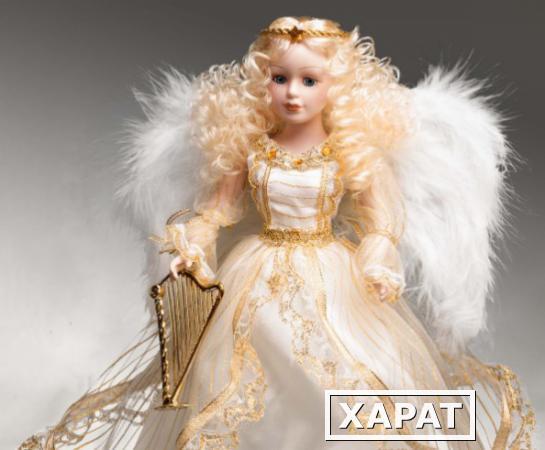 Фото Керамическая кукла Ангел