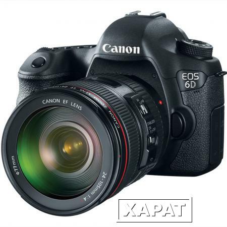Фото Canon Зеркальный фотоаппарат Canon EOS 6D Kit EF 24-105mm f/4L IS USM