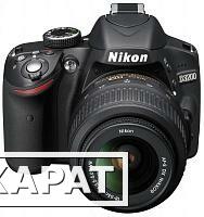 Фото Nikon Любительская зеркальная фотокамера Nikon D3200 Kit 18-55 VR