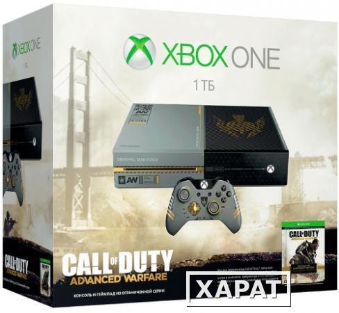 Фото Microsoft Игровая приставка Microsoft Xbox One 1Tb + игра Call of Duty: Advanced Warfare
