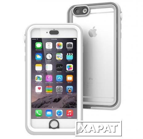 Фото Catalyst Водонепроницаемый чехол Catalyst Waterproof для iPhone 6 Plus/6S Plus (White/Mist Gray)