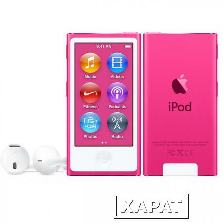 Фото Apple Плеер Apple iPod nano 7 16Gb Pink (MKMV2)