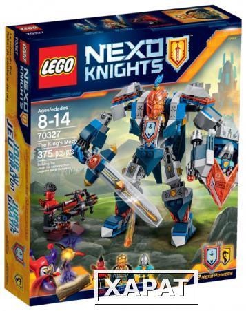 Фото Lego Дания Конструктор Lego Nexo Knights 70327 The King's Mech (Лего 70327 Механический рыцарь Короля)