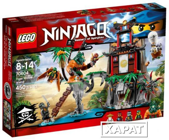 Фото Lego Дания Конструктор Lego Ninjago 70604 Tiger Widow Island (Лего 70604 Остров Тигриных вдов)