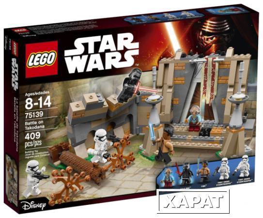 Фото Lego Дания Конструктор Lego Star Wars 75139 Star Wars Battle on Takodana (Лего 75139 Битва на планете Такодана)