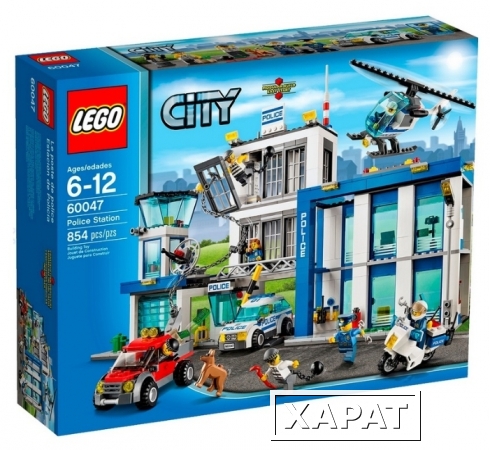 Фото Lego Дания Конструктор Lego City 60047 Police Statiion (Лего 60047 Полицейский участок)