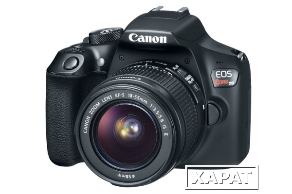 Фото Canon Зеркальная фотокамера Canon EOS 1300D Kit (EOS Rebel T6 18-55mm IS II)