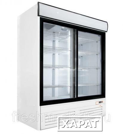 Фото Шкаф холодильный ПРЕМЬЕР ШВУП1ТУ-1,4К (двери-купе, световое канапе)