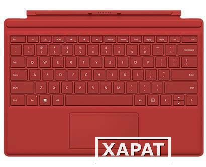 Фото Microsoft Клавиатура Microsoft Surface Pro 4 Type Cover Red