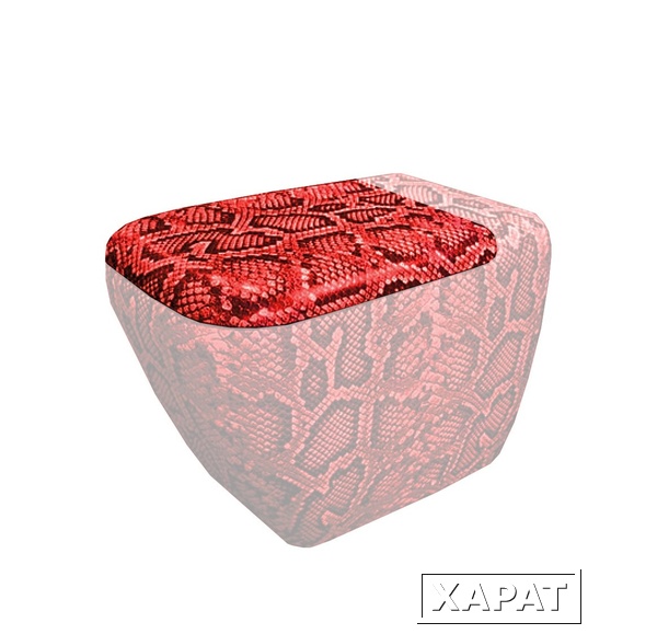 Фото Ceramica CIELO Jungle CPVSHTFMR - Сиденье с крышкой для унитаза (MONTY Red)