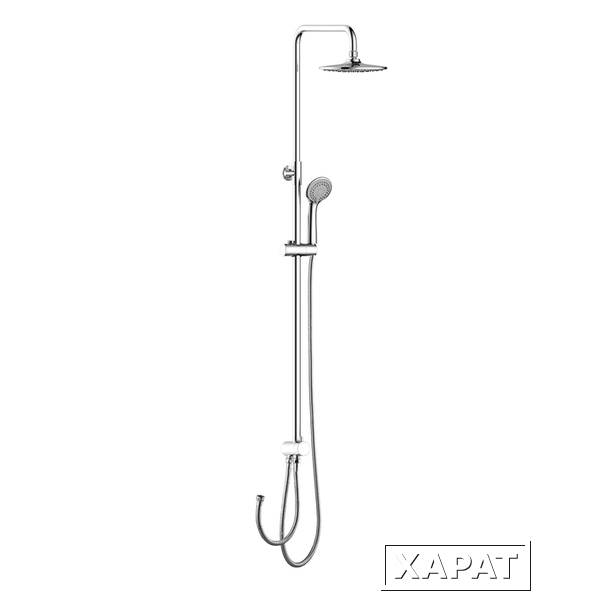 Фото Душевой гарнитур с верхней лейкой Milardo Shower Set (3703F24M76)