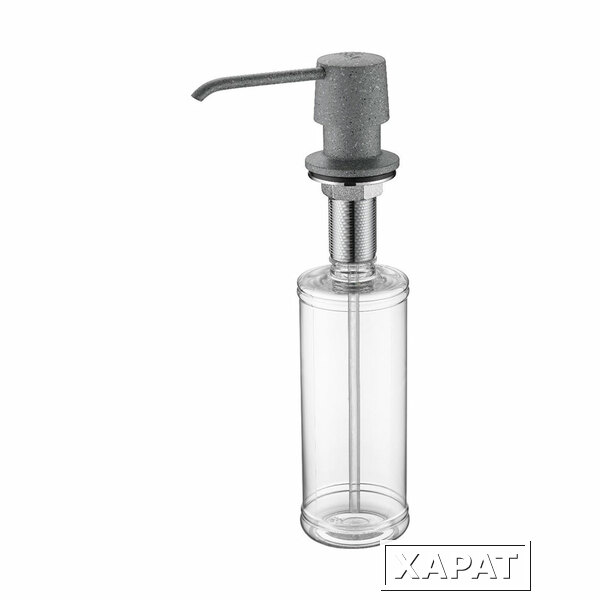 Фото Дозатор для жидкого мыла SAUBER, D001-310, серый, Paulmark