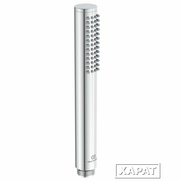 Фото IDEALRAIN Металлический ручной душ типа Stick, цельный металлический корпус, цилиндрический дизайн,