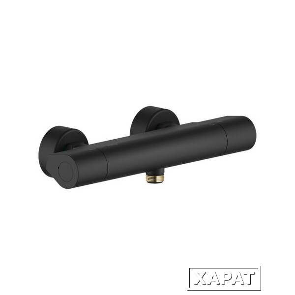 Фото Nobili Seven SE124030BM Термостатический смеситель для ванны, матовый черный